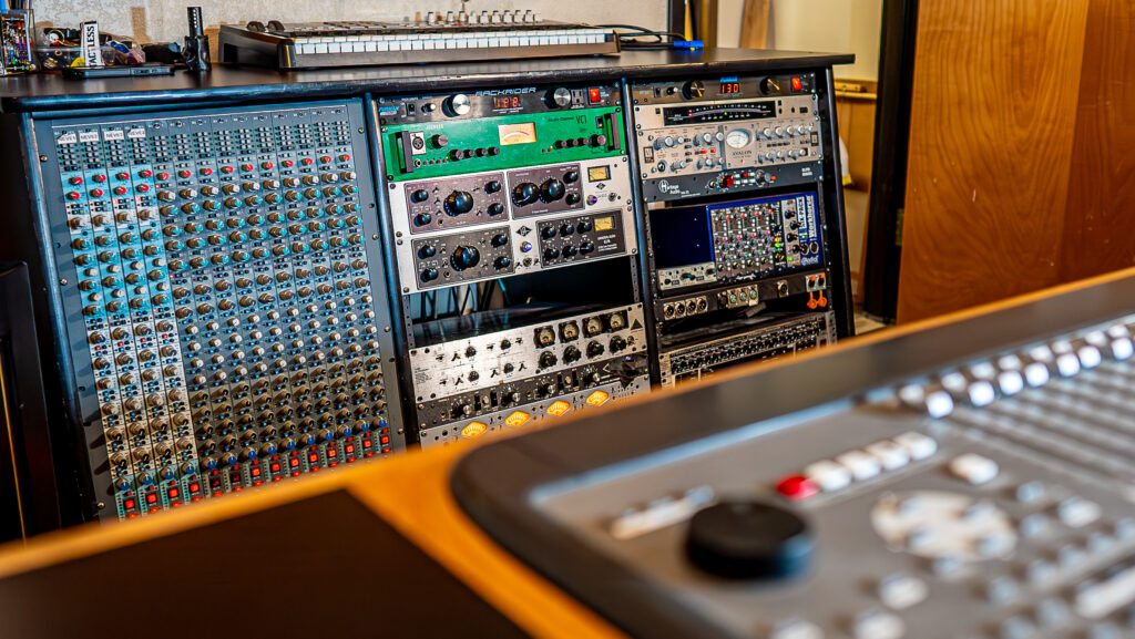 Underdog Studios equipment rack